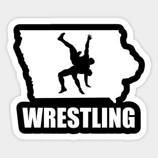 Iowa Wrestling Sticker